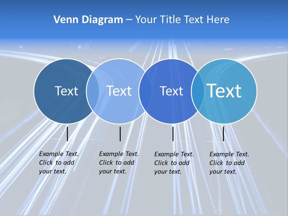 Washington Buildings Night PowerPoint Template