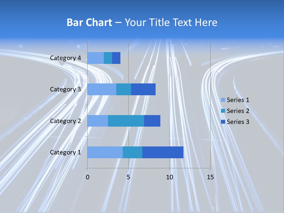 Washington Buildings Night PowerPoint Template