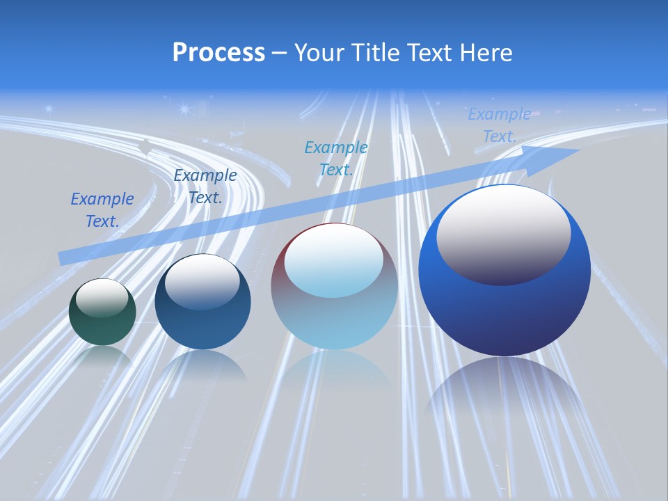 Washington Buildings Night PowerPoint Template