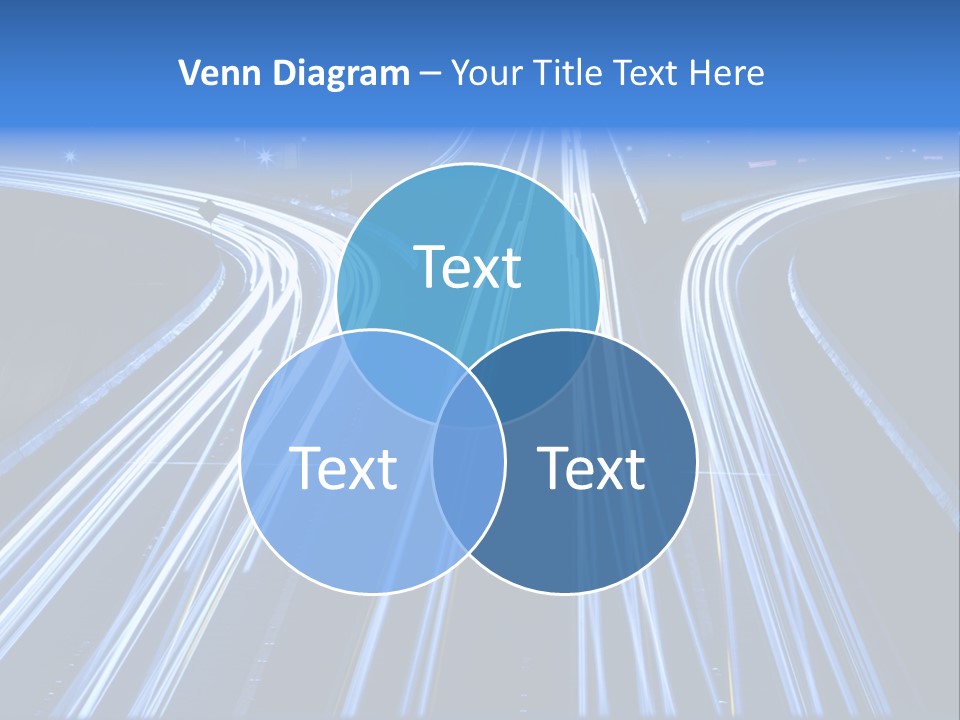Washington Buildings Night PowerPoint Template