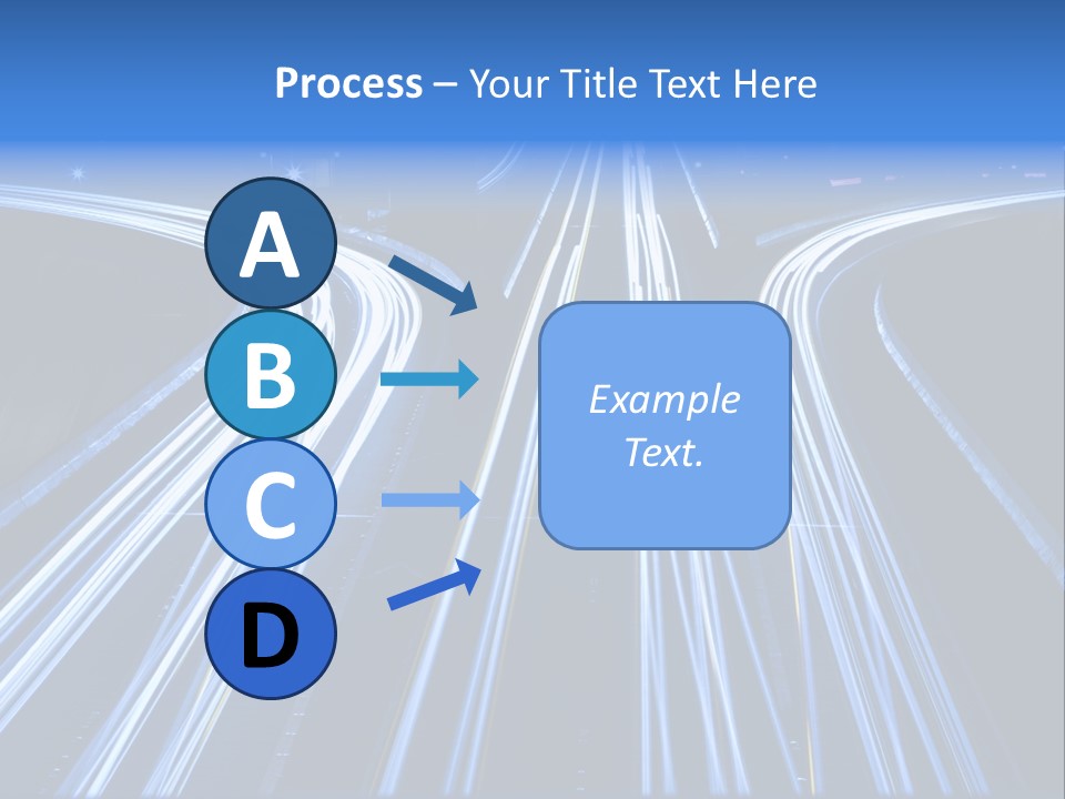 Washington Buildings Night PowerPoint Template