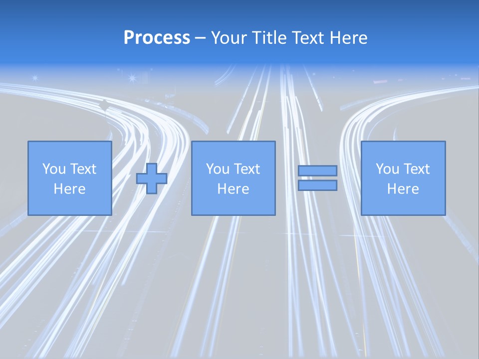 Washington Buildings Night PowerPoint Template