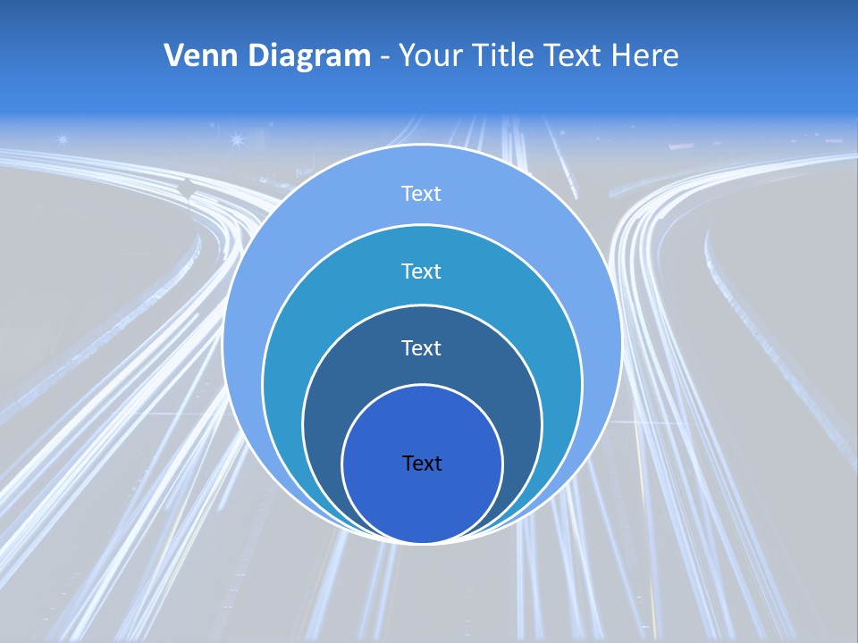 Washington Buildings Night PowerPoint Template