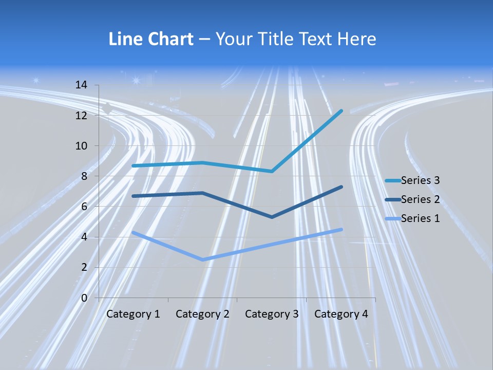 Washington Buildings Night PowerPoint Template
