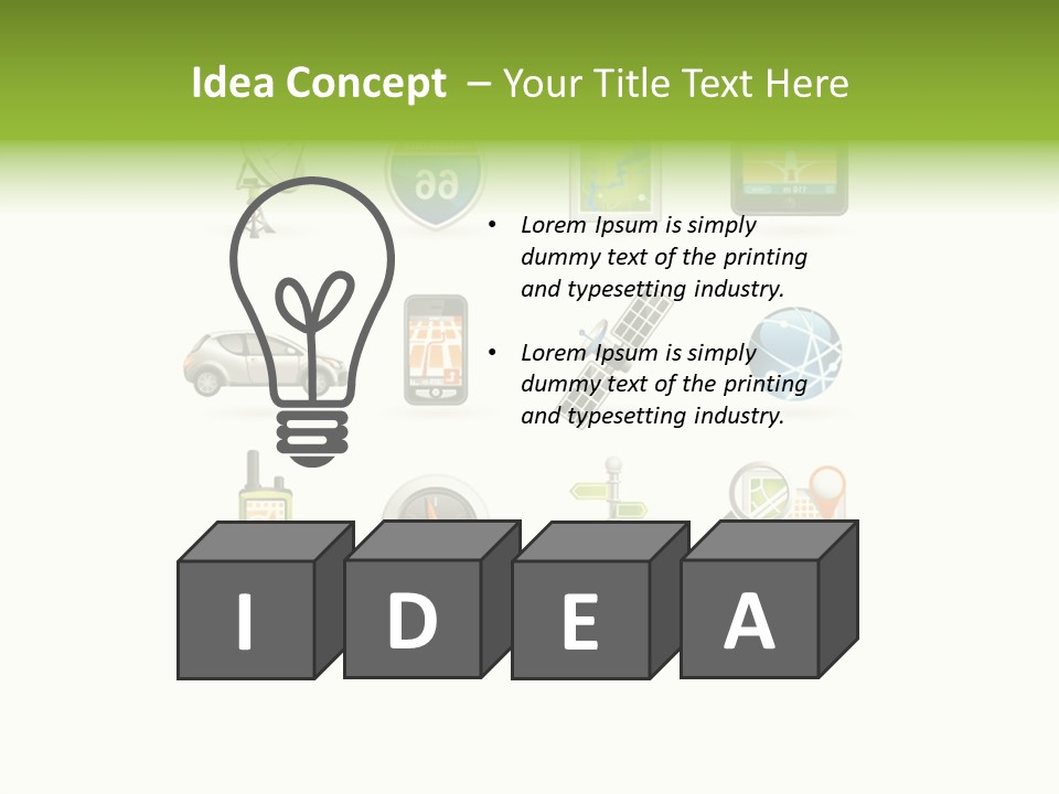 Global Rose System PowerPoint Template