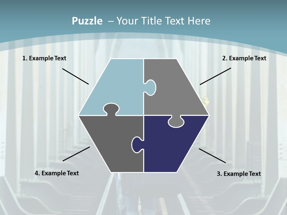 Concept Female Roses PowerPoint Template