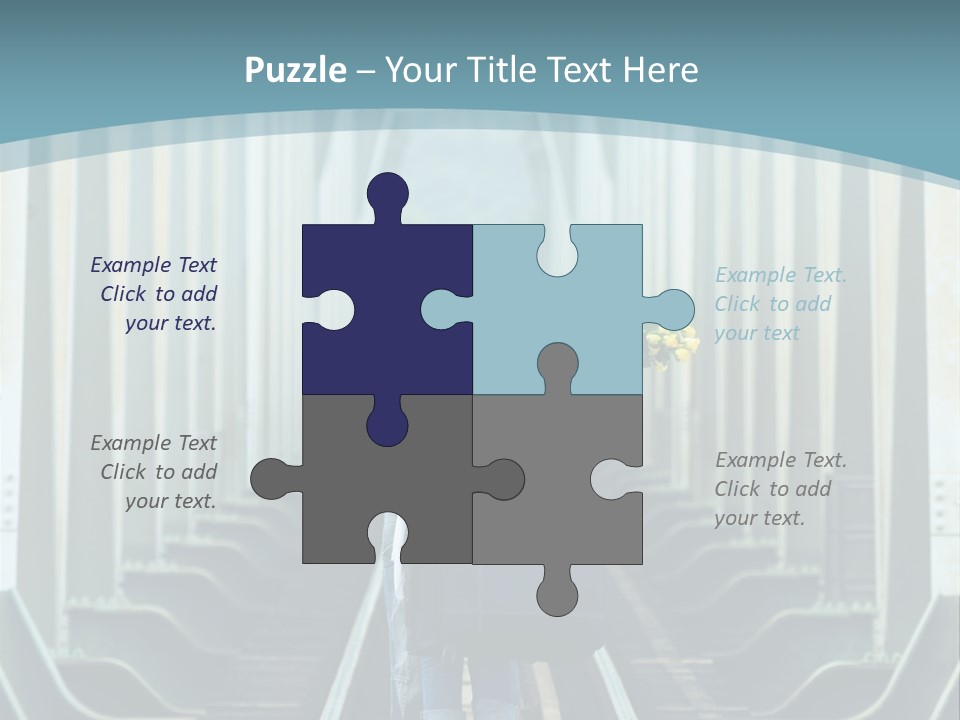 Concept Female Roses PowerPoint Template