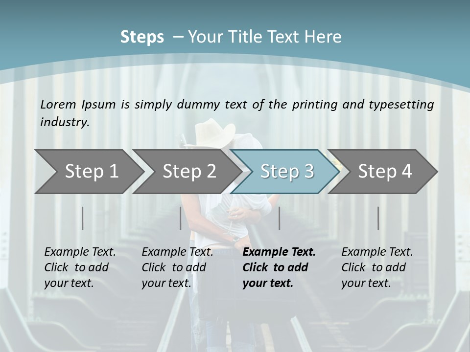 Concept Female Roses PowerPoint Template