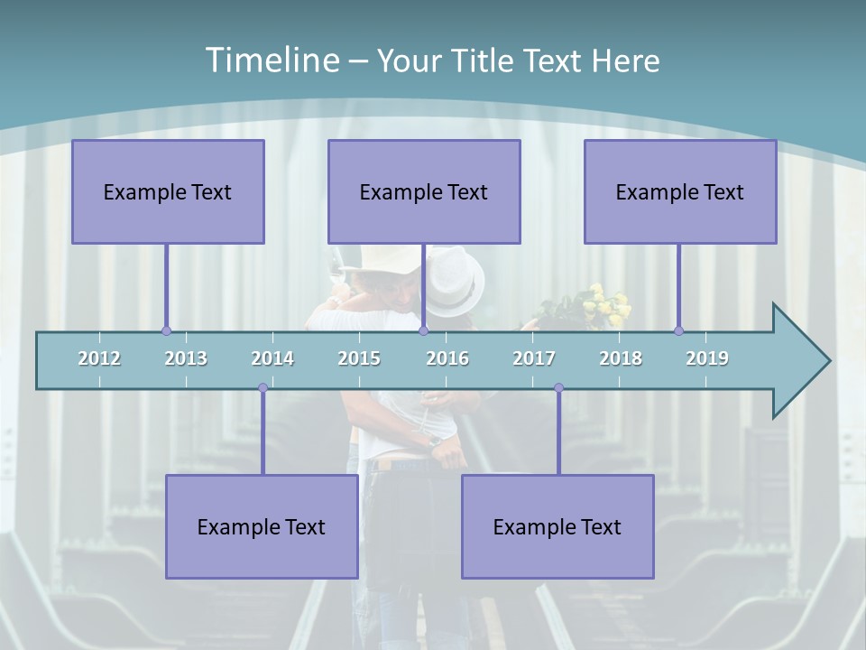 Concept Female Roses PowerPoint Template