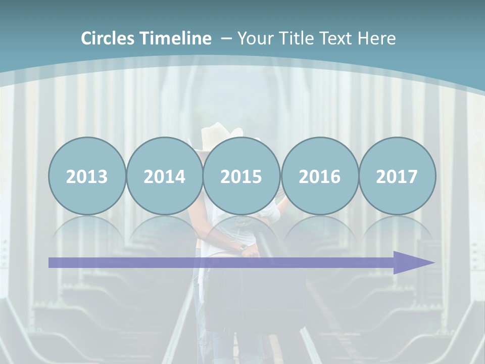 Concept Female Roses PowerPoint Template