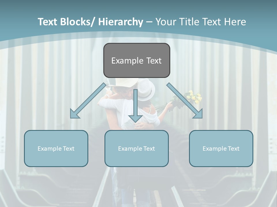 Concept Female Roses PowerPoint Template