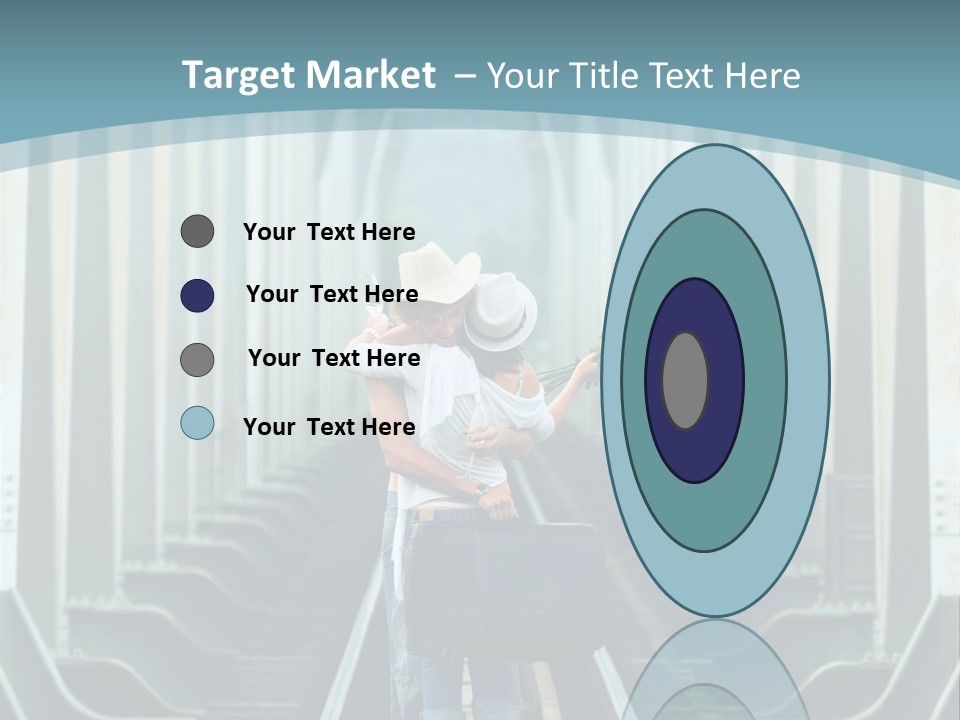 Concept Female Roses PowerPoint Template