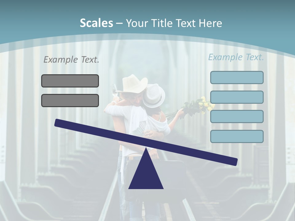 Concept Female Roses PowerPoint Template