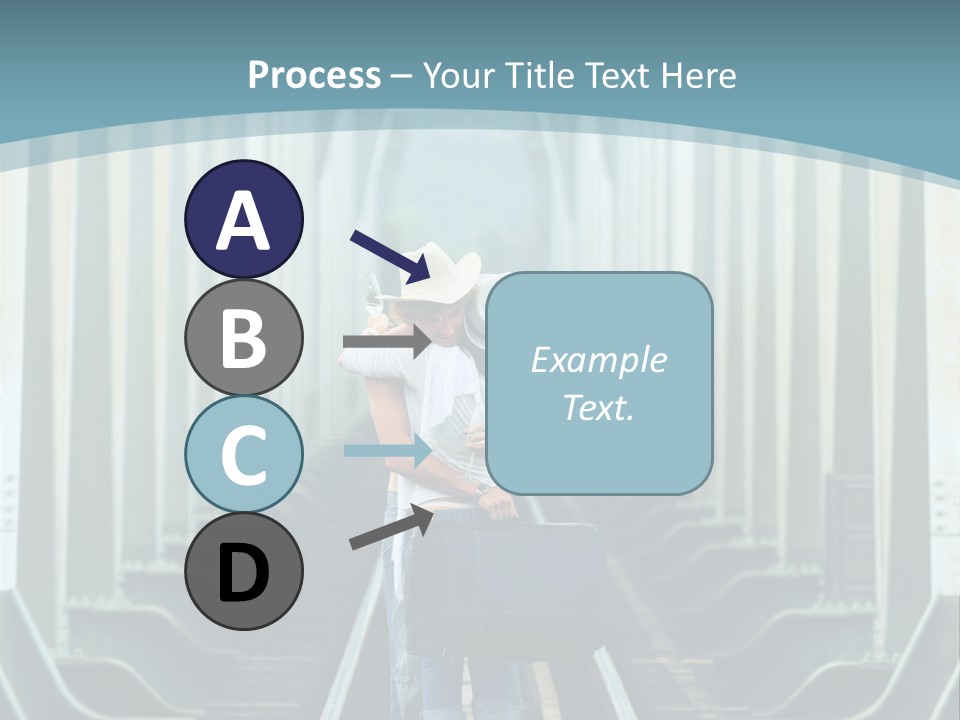 Concept Female Roses PowerPoint Template