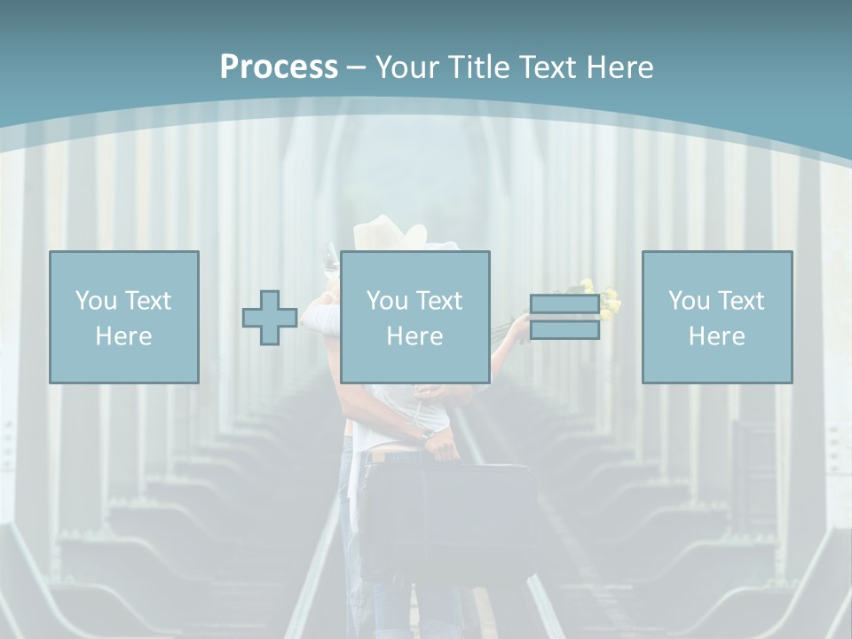Concept Female Roses PowerPoint Template