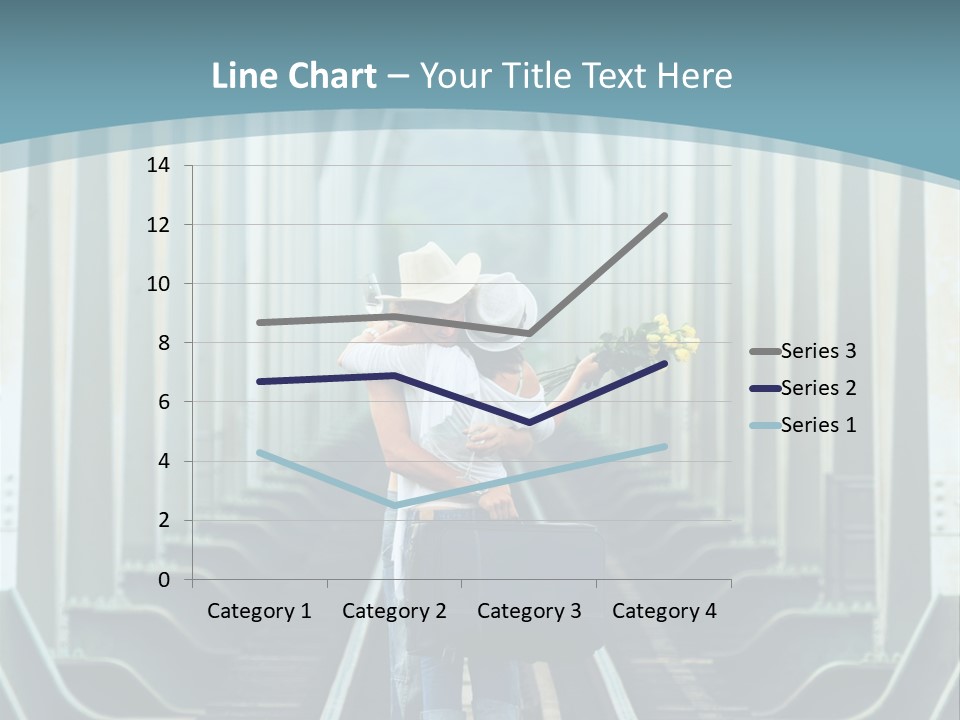 Concept Female Roses PowerPoint Template