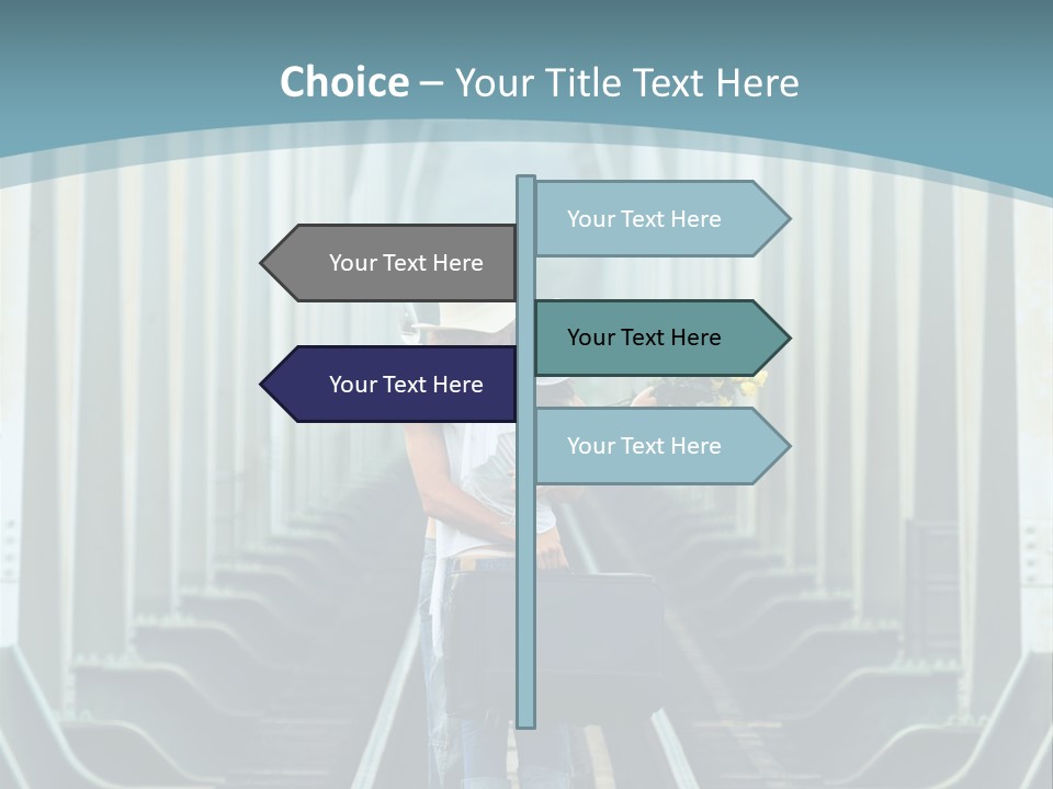 Concept Female Roses PowerPoint Template