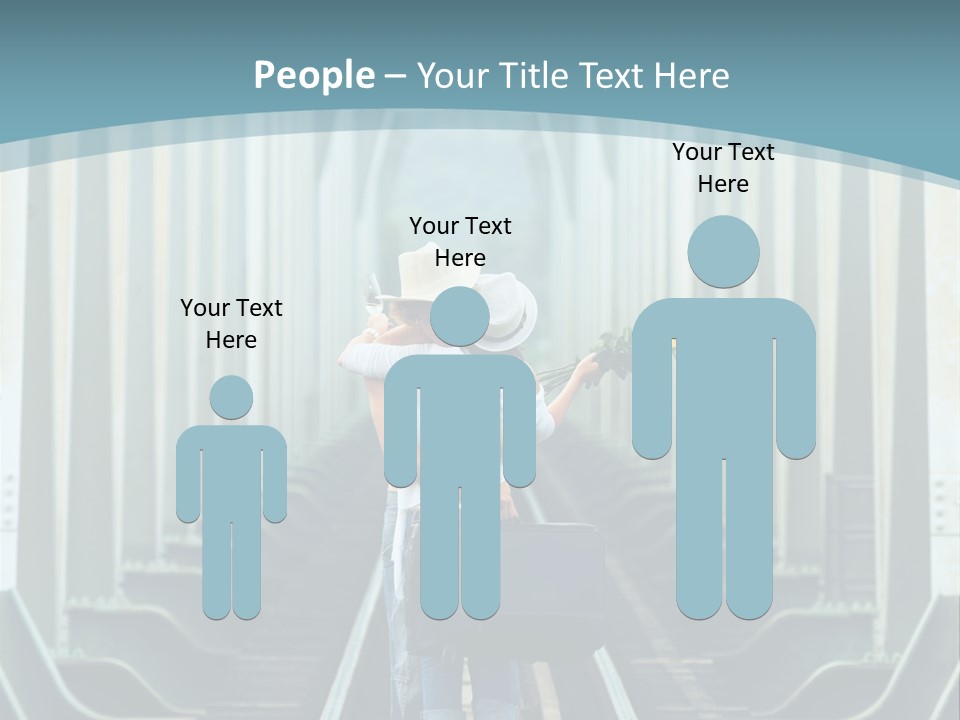 Concept Female Roses PowerPoint Template