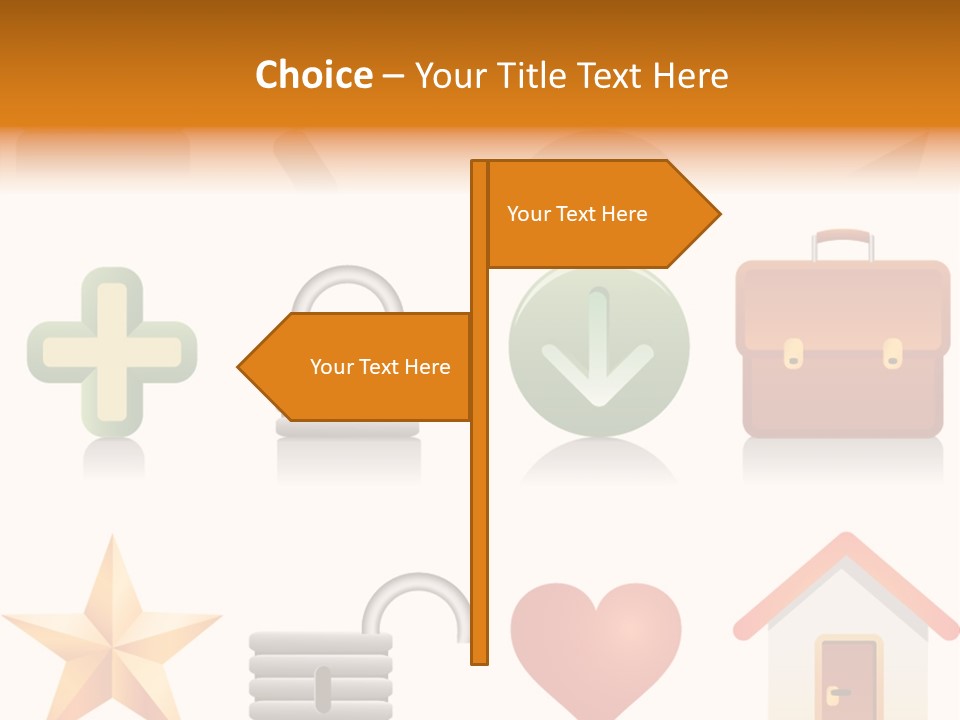 Download Arrow House PowerPoint Template