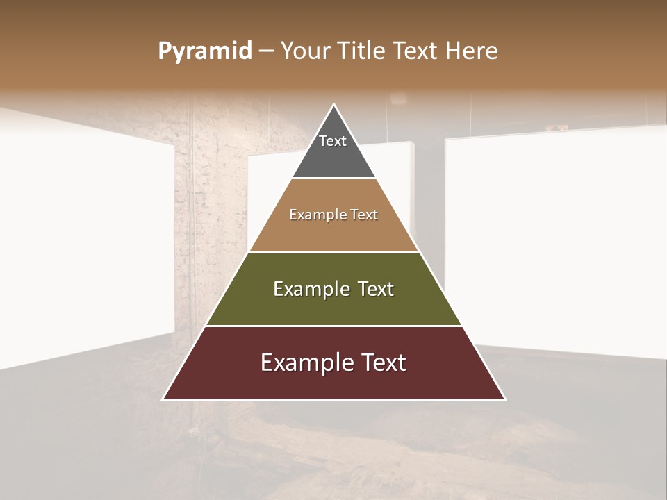 Paints Picture Lights PowerPoint Template
