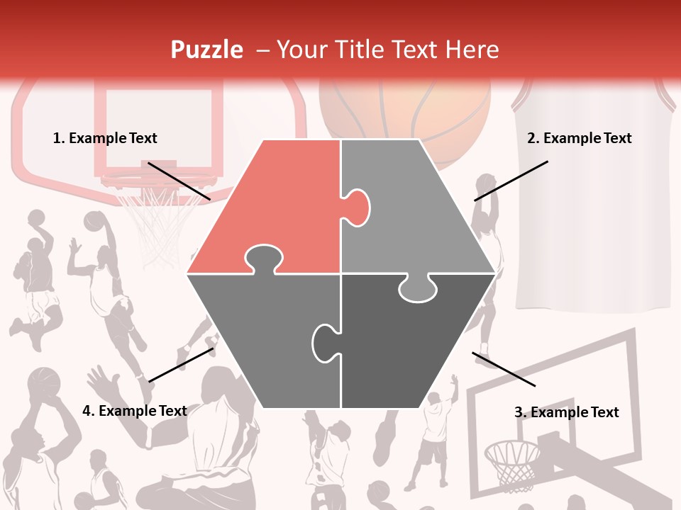 Leaping Uniform Gear PowerPoint Template