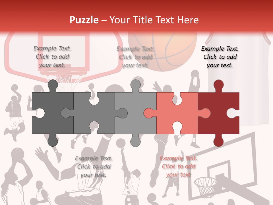 Leaping Uniform Gear PowerPoint Template