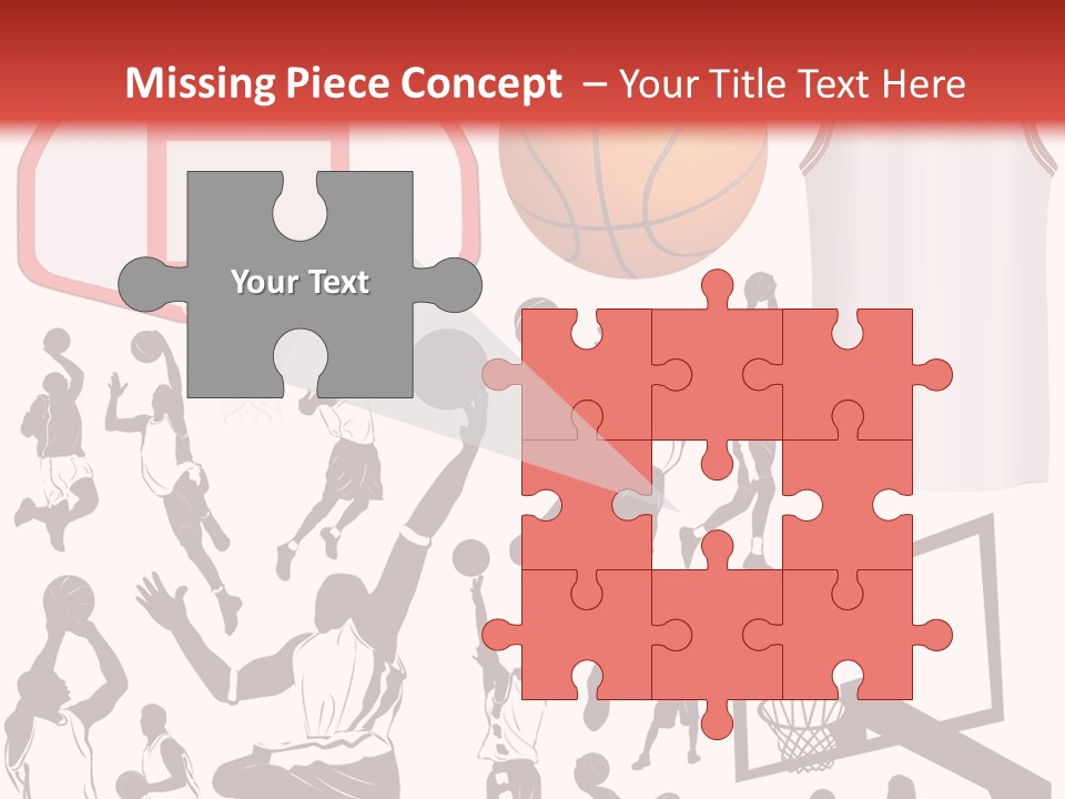 Leaping Uniform Gear PowerPoint Template