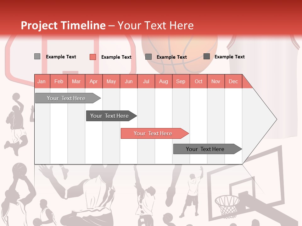 Leaping Uniform Gear PowerPoint Template