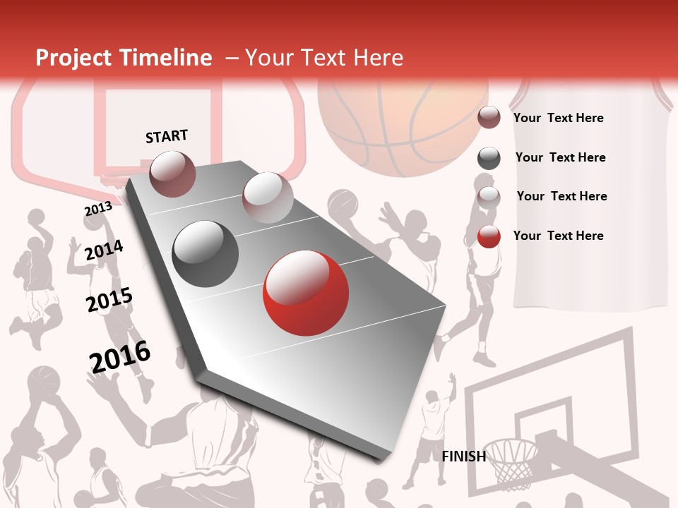 Leaping Uniform Gear PowerPoint Template