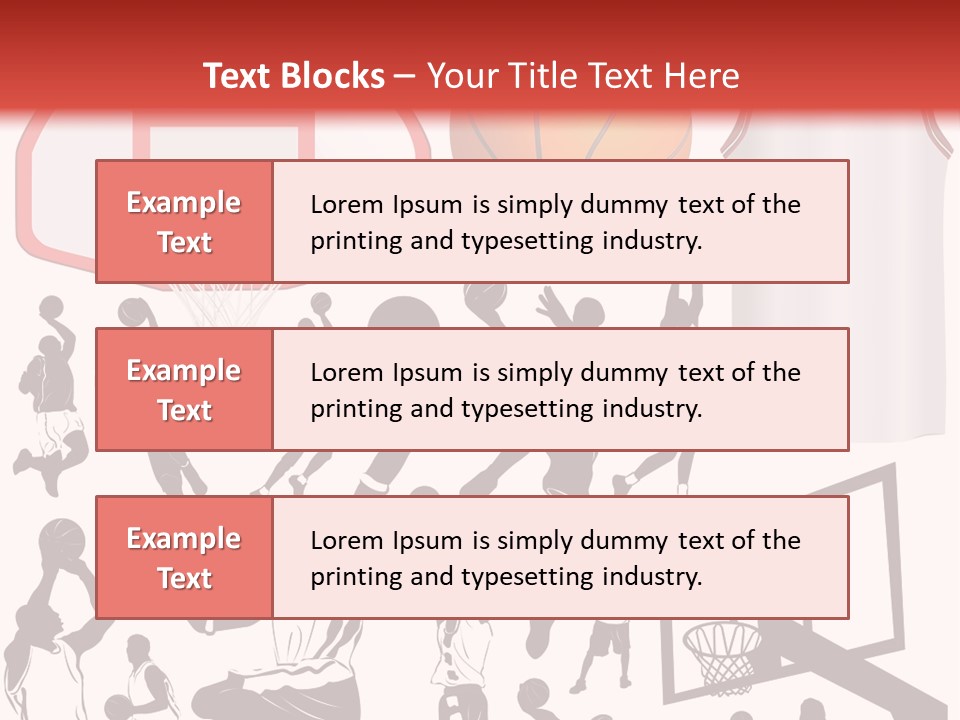Leaping Uniform Gear PowerPoint Template