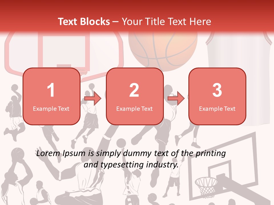Leaping Uniform Gear PowerPoint Template