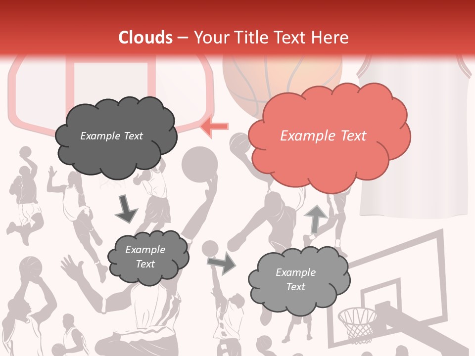 Leaping Uniform Gear PowerPoint Template