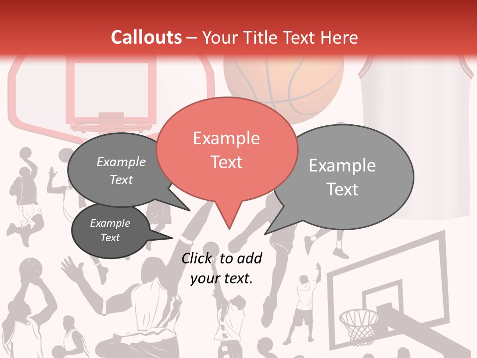 Leaping Uniform Gear PowerPoint Template