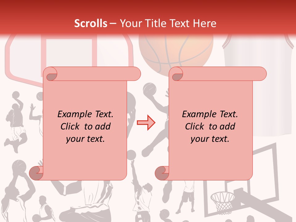 Leaping Uniform Gear PowerPoint Template