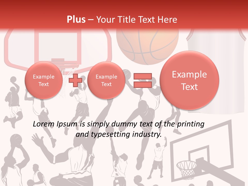 Leaping Uniform Gear PowerPoint Template
