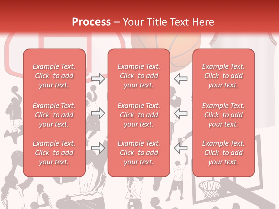 Leaping Uniform Gear PowerPoint Template