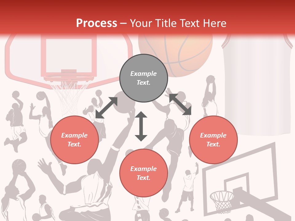 Leaping Uniform Gear PowerPoint Template