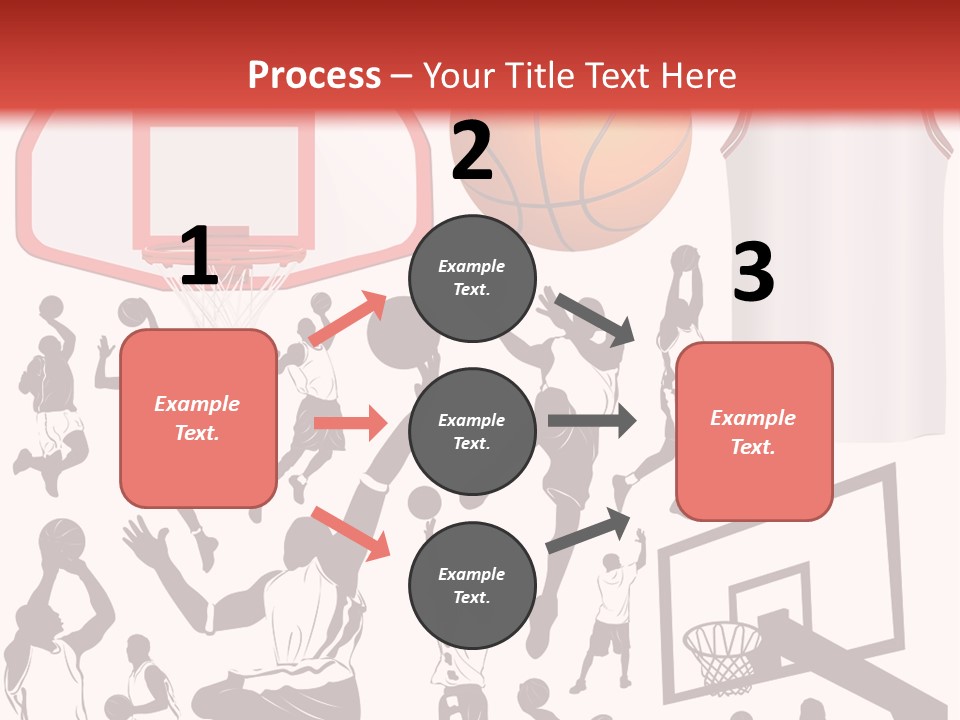 Leaping Uniform Gear PowerPoint Template