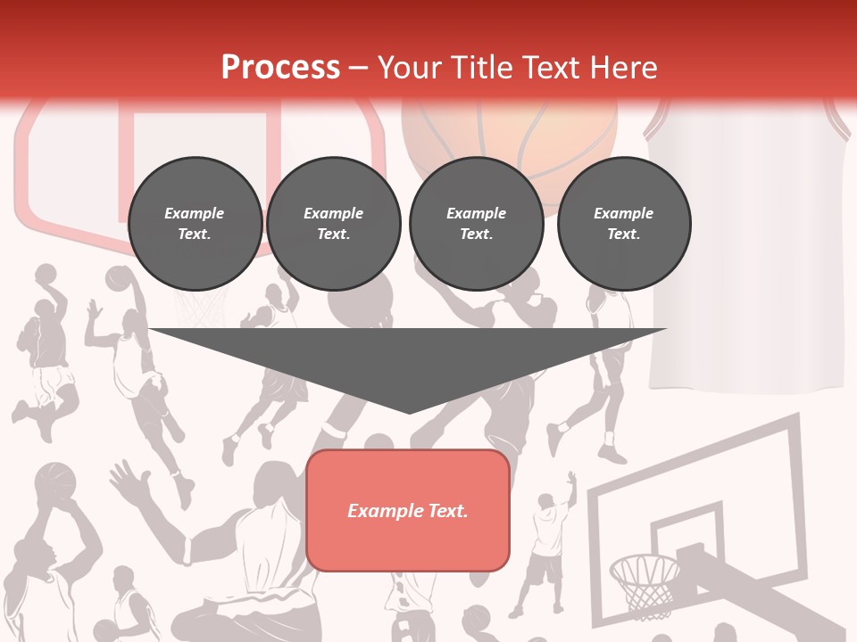 Leaping Uniform Gear PowerPoint Template