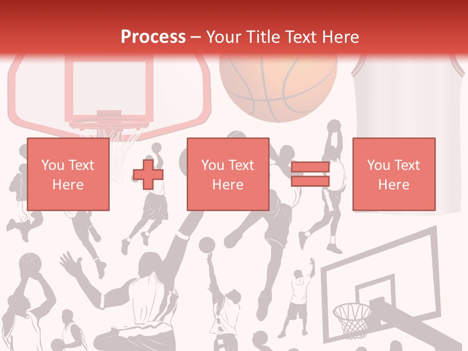 Leaping Uniform Gear PowerPoint Template