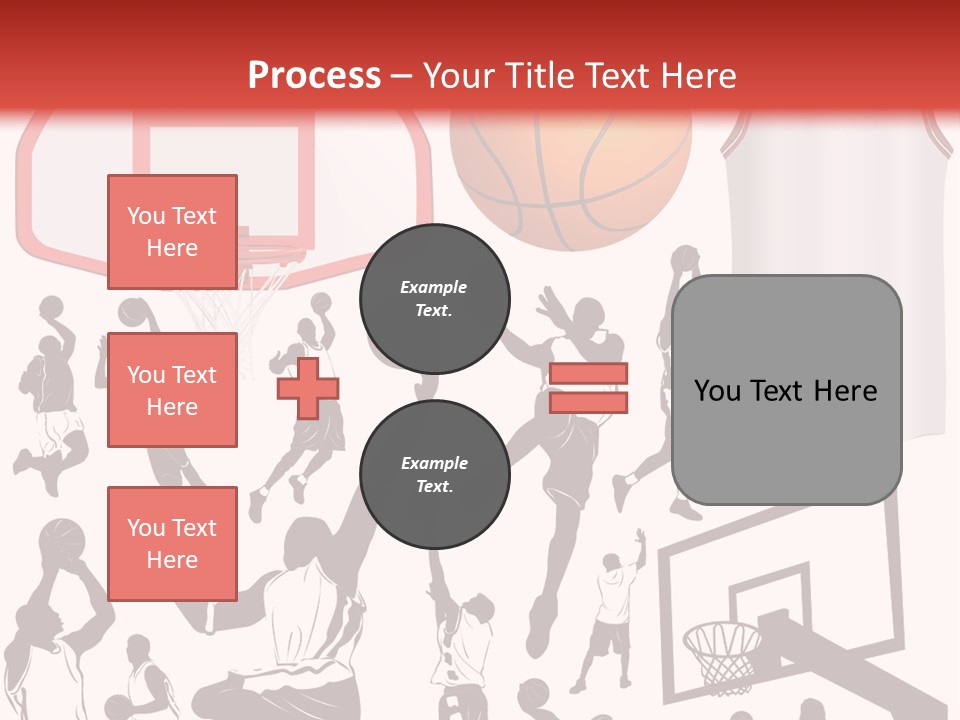 Leaping Uniform Gear PowerPoint Template