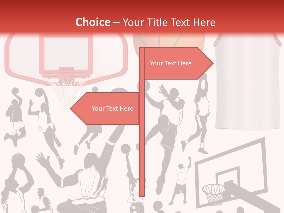 Leaping Uniform Gear PowerPoint Template