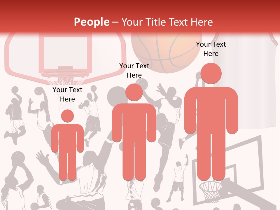 Leaping Uniform Gear PowerPoint Template