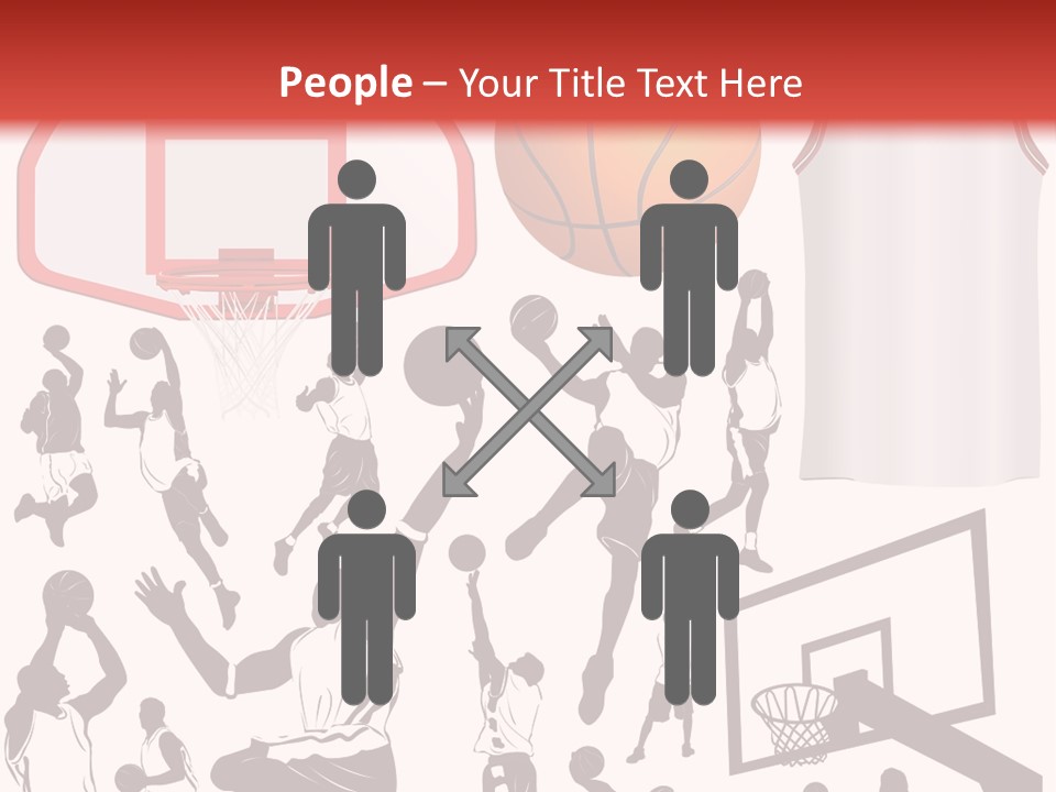 Leaping Uniform Gear PowerPoint Template