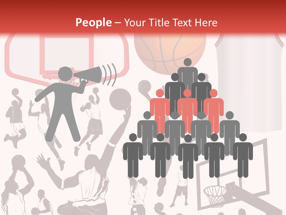 Leaping Uniform Gear PowerPoint Template