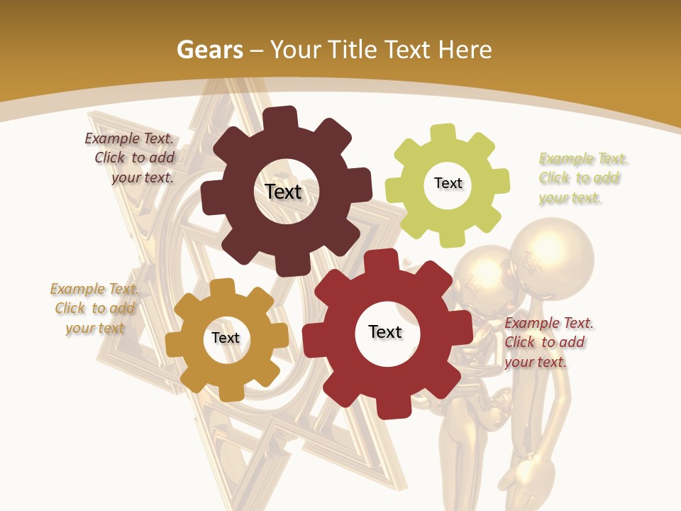 Communication Toon Judaism PowerPoint Template