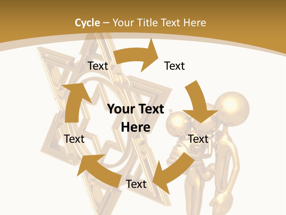 Communication Toon Judaism PowerPoint Template