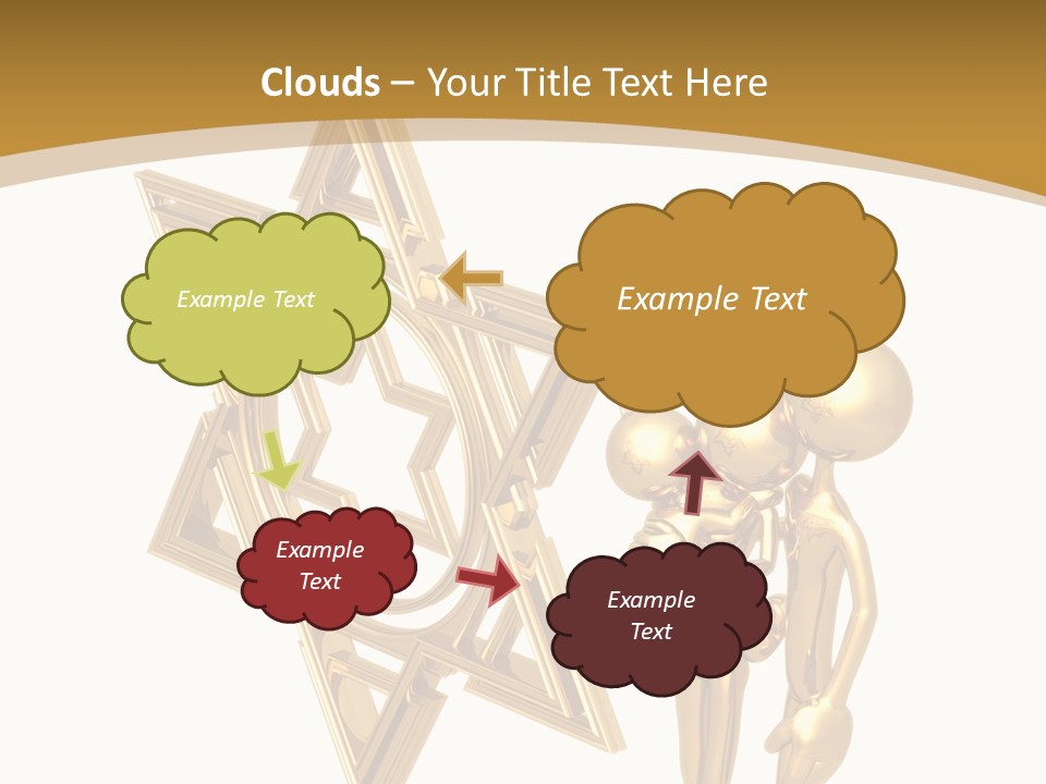 Communication Toon Judaism PowerPoint Template