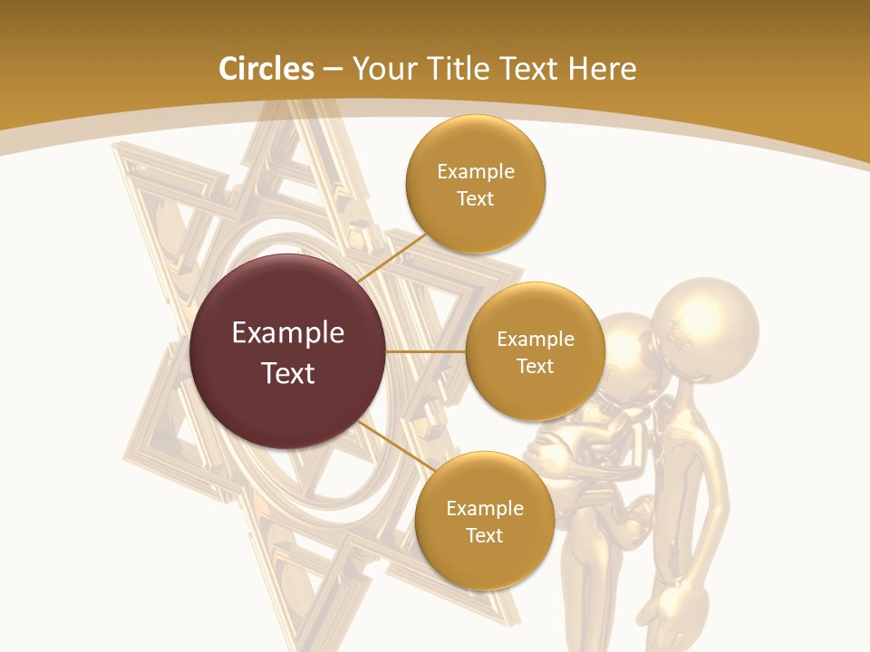 Communication Toon Judaism PowerPoint Template