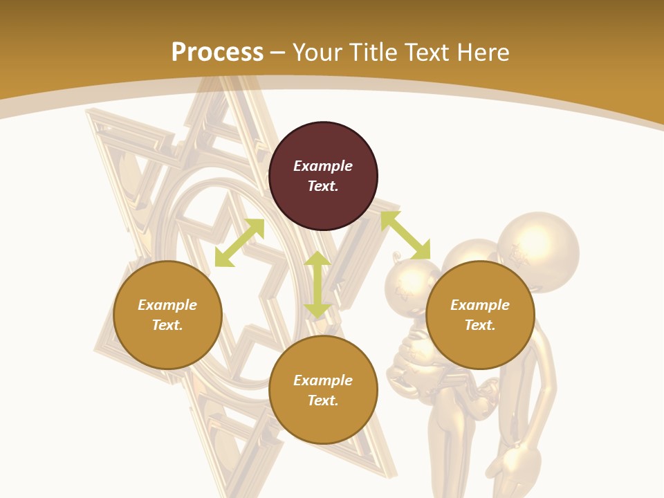 Communication Toon Judaism PowerPoint Template
